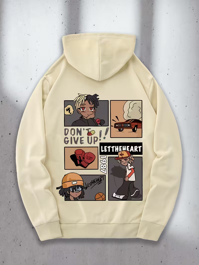 Men's Comfortable Casual Hoodede