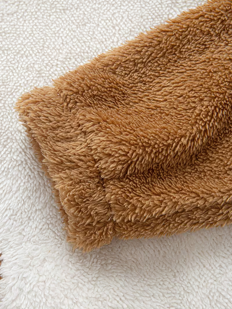 Zip Fleece Jacket with Full-Zip Closure - Heavy-Duty Thermal Insulation